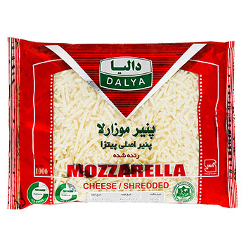 پنیر موزارلا رنده شده 1000 گرمی دالیا
